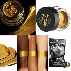 Authentic Kat Von D Tesoro Gold Glitter Gel